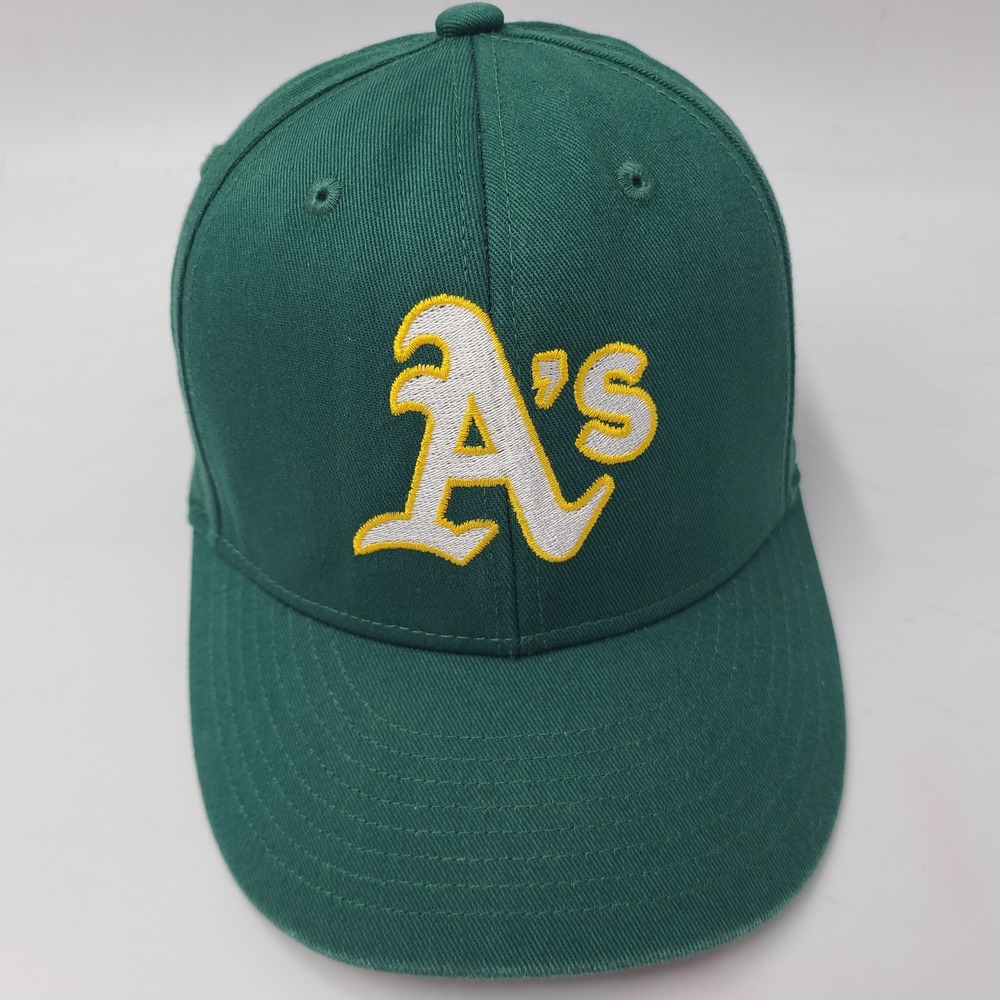Oakland Athletics Hat Snapback (Fits Small) Champro Green White MLB Baseball A's